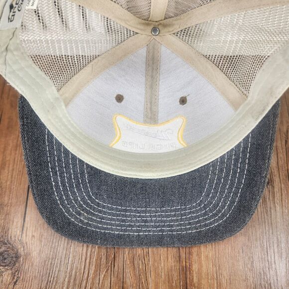 Miller High Life Arcadian Outfitters Snapback Trucker Hat Cap Brown Beer Farmer - Picture 8 of 10